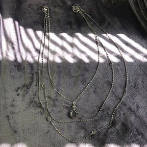 Vintage Signed 1960’s Goldette NY 3 strand necklace from the dusk till gone coll